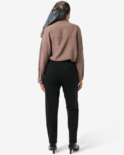 Damen-Hose schwarz L - 36208073 - HEMA