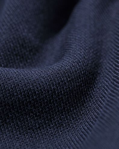 herentrui Sammy sweatstof donkerblauw donkerblauw - 2130430DARKBLUE - HEMA