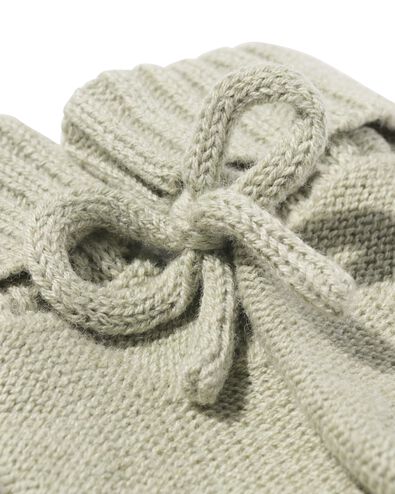 chaussettes b&eacute;b&eacute; laine tricot&eacute;e vert moyen vert moyen - 4700750MIDGREEN - HEMA