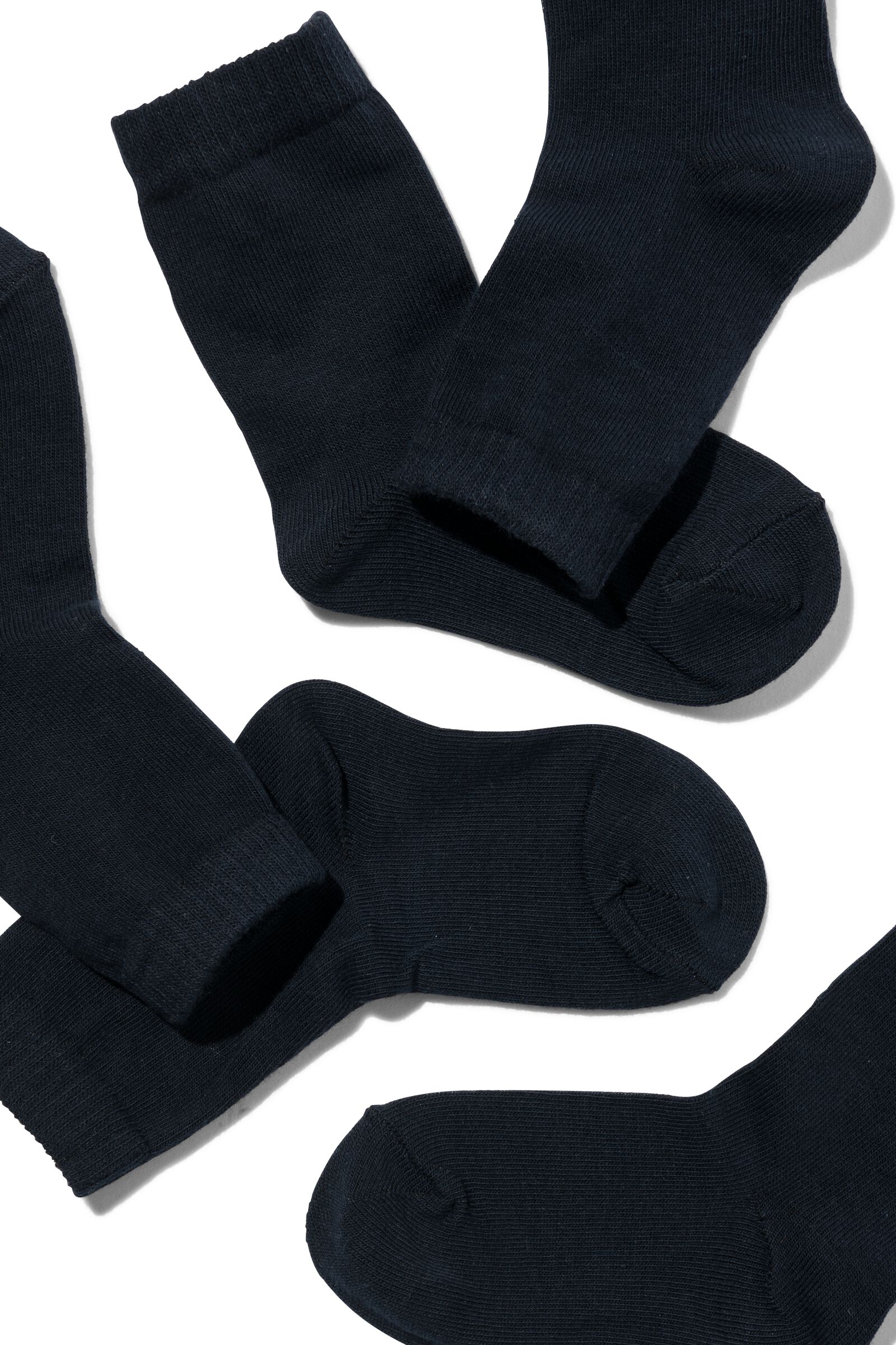 5er-Pack Kinder-Socken dunkelblau dunkelblau - 1000002031 - HEMA