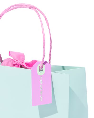 sac cadeau vert tendre  - 60640102 - HEMA