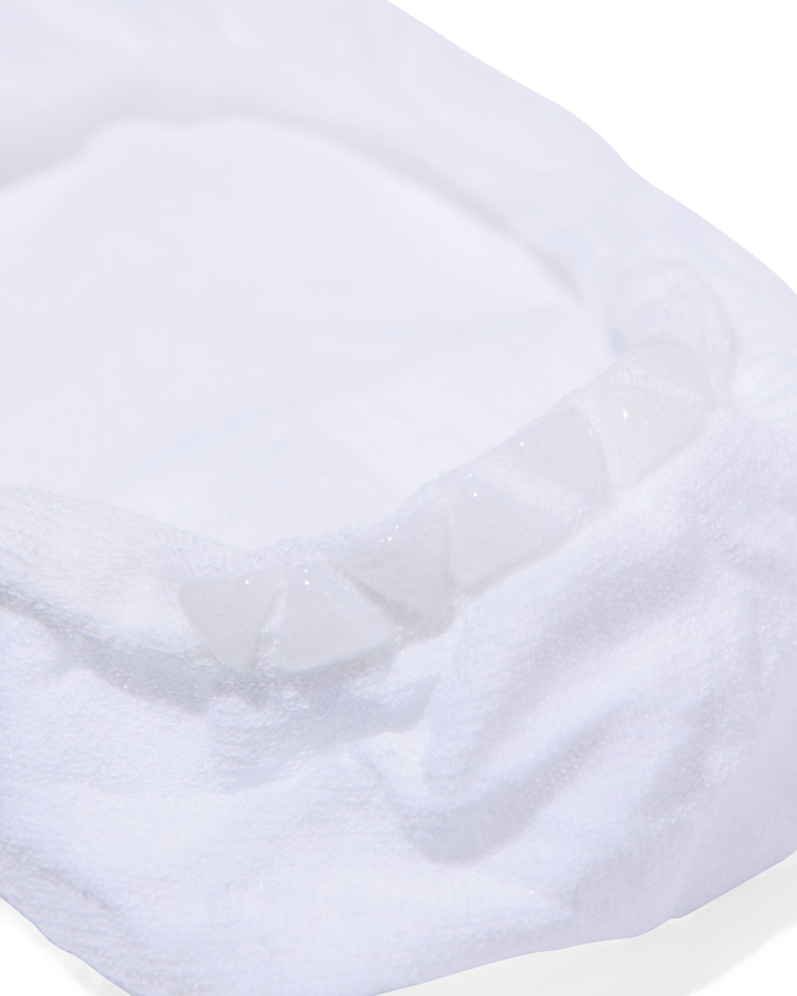 2 paires de prot&egrave;ge-bas blanc blanc - 1000001235 - HEMA