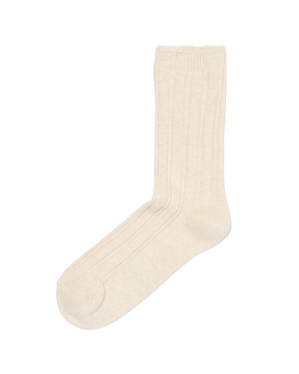 Damensocken, gerippt beige beige - 4280700BEIGE - HEMA