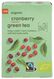thee bio cranberry groene thee 20 stuks - 17190004 - HEMA