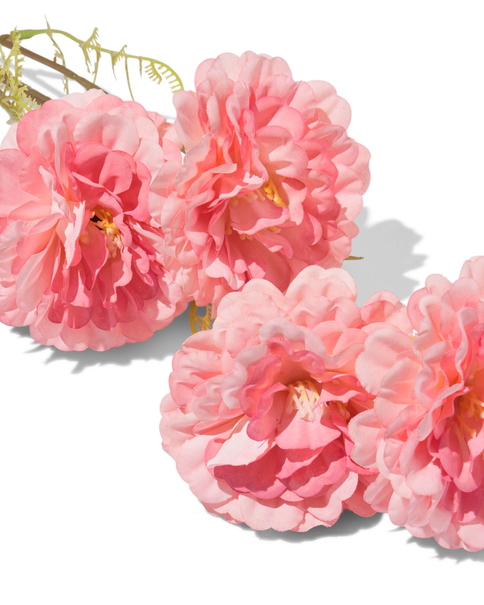 kunstbloem anjelier 55cm roze - 41300107 - HEMA