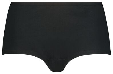 3er-Pack Damen-Boxershorts, Baumwolle schwarz schwarz - 1000001991 - HEMA