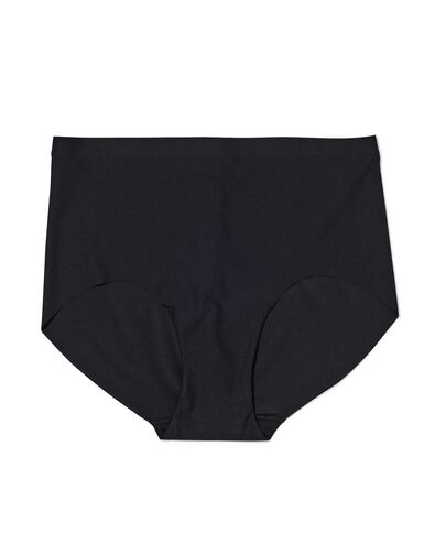 slip femme moyennement gainant taille haute noir noir - 21500114BLACK - HEMA