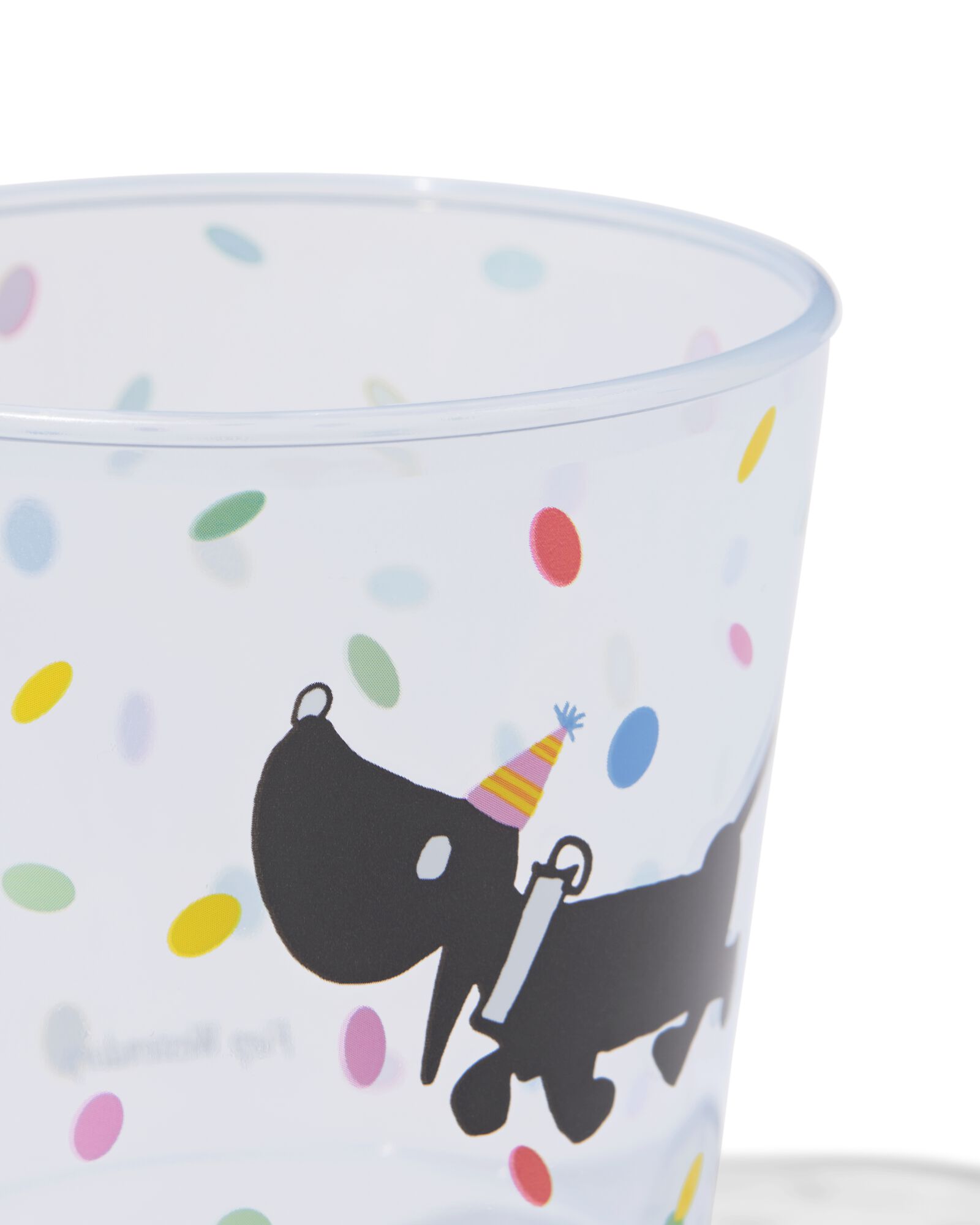 Takkie und Siepie wiederverwendbare Becher, Konfetti &ndash; 4 St&uuml;ck - 14250415 - HEMA
