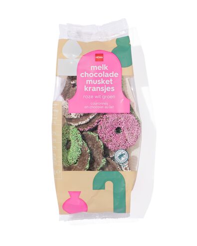 couronnes aux perles de sucre chocolat au lait 200g - 24552206 - HEMA