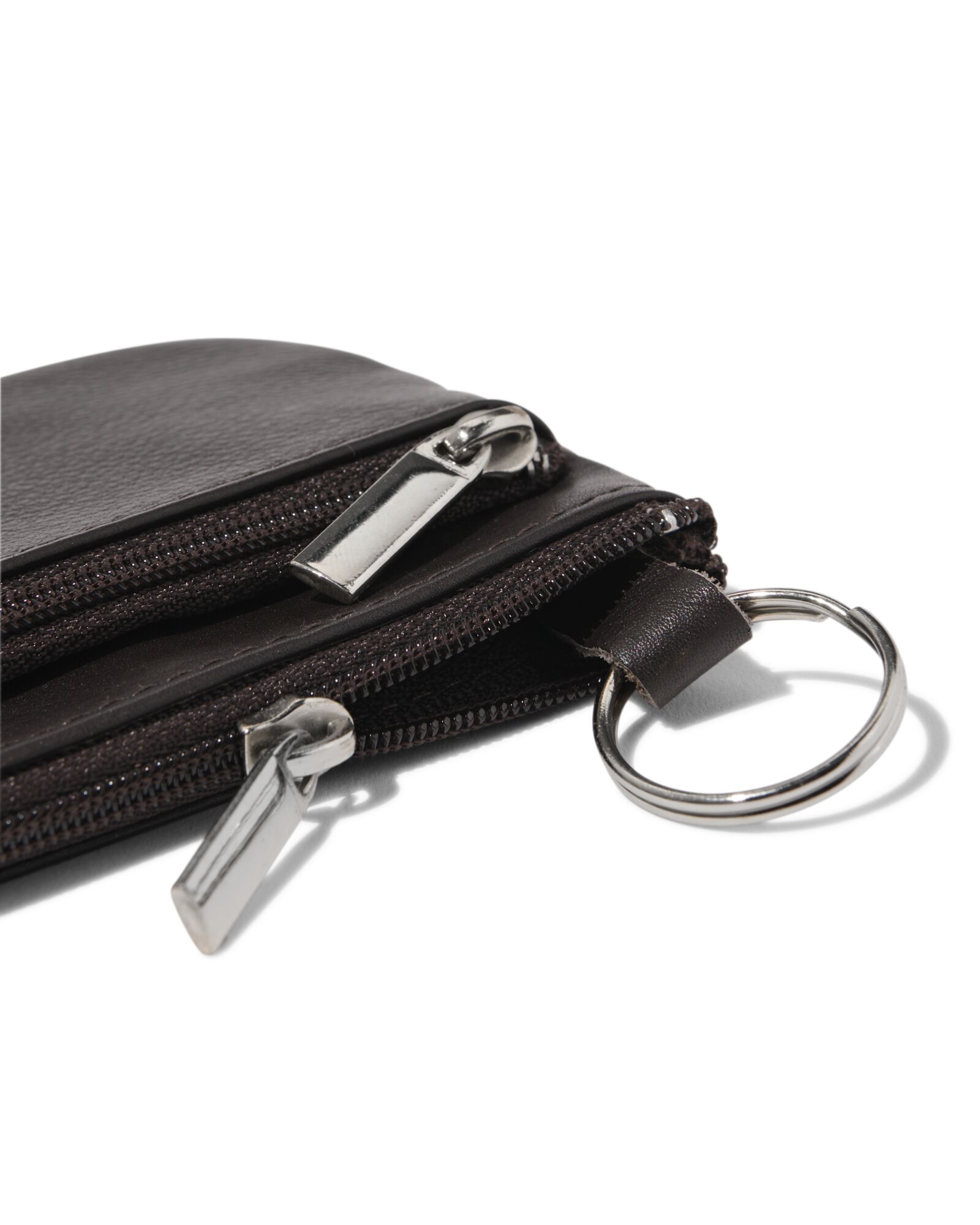 &eacute;tui porte-cl&eacute;s en cuir marron - 18150054 - HEMA