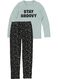Kinder-Pyjama graugrün graugrün - 1000012216 - HEMA