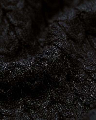 Damen-Pullover, Livia, Zopfmuster schwarz schwarz - 36205370BLACK - HEMA