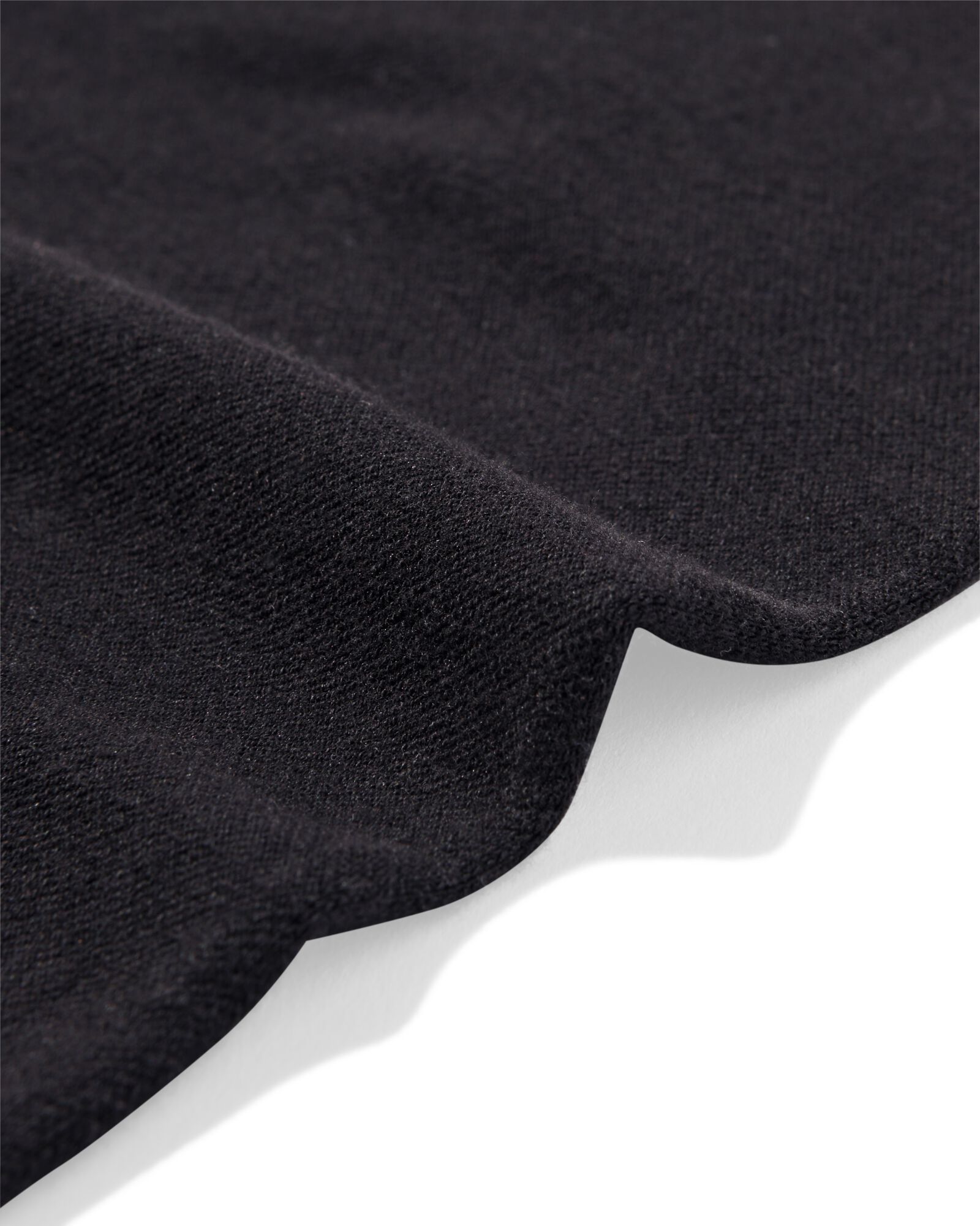Figurfreundliches Hemd aus Baumwolle mit leichter Korrektur schwarz schwarz - 21520115BLACK - HEMA