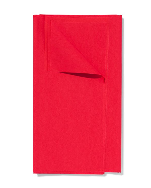 Papier-Tischdecke, rot, 138 x 220 cm - 25640071 - HEMA