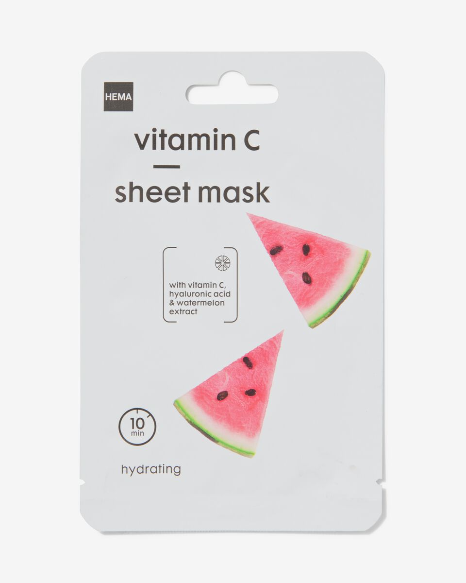 Tuch-Gesichtsmaske, Vitamin C - 17800043 - HEMA