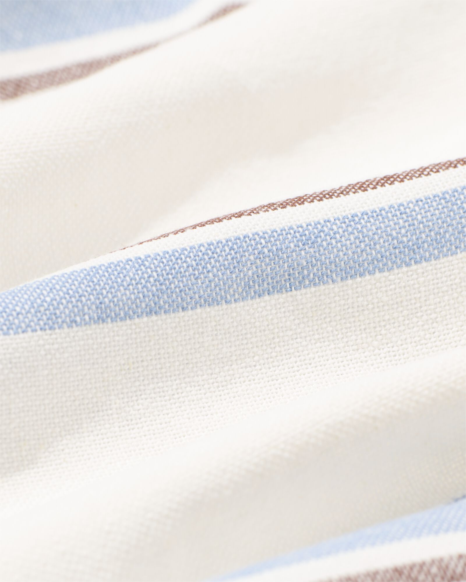 tafelkleed XL 320x145cm katoen strepen blauw - 5300096 - HEMA