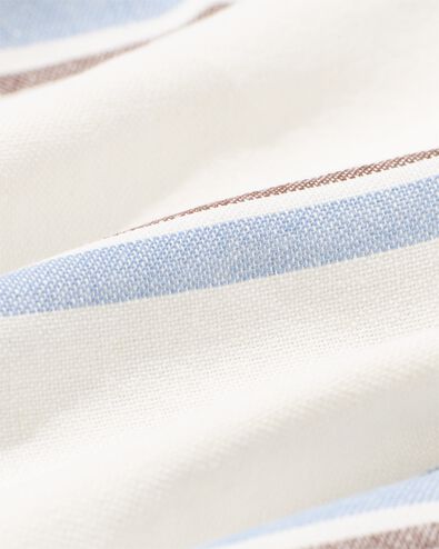 tafelkleed XL 320x145cm katoen strepen blauw - 5300096 - HEMA