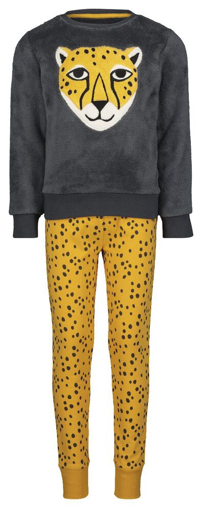 Kinder-Pyjama, Gepard gelb 134/140 - 23090254 - HEMA