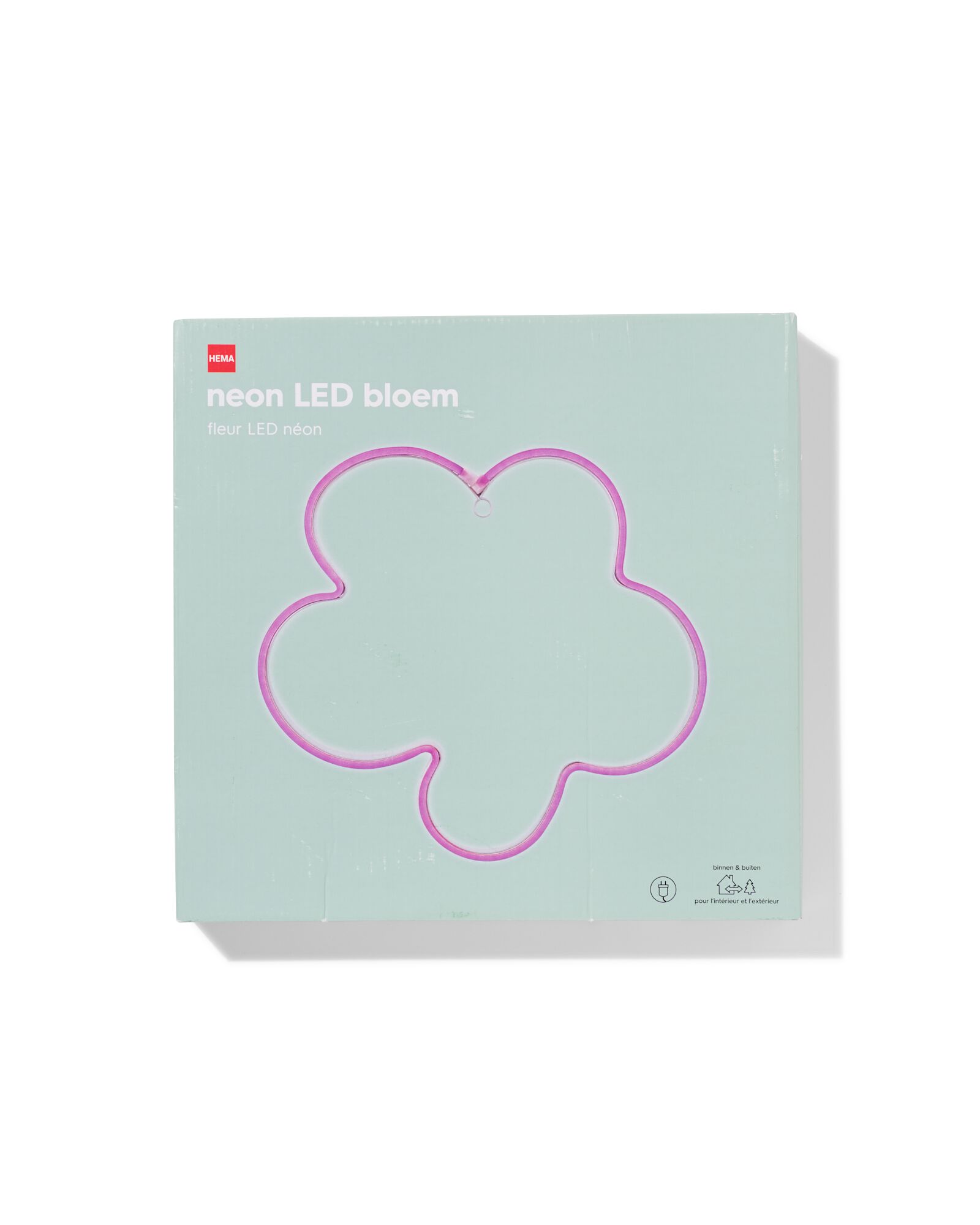 neon LED bloem voor binnen en buiten - 41840255 - HEMA