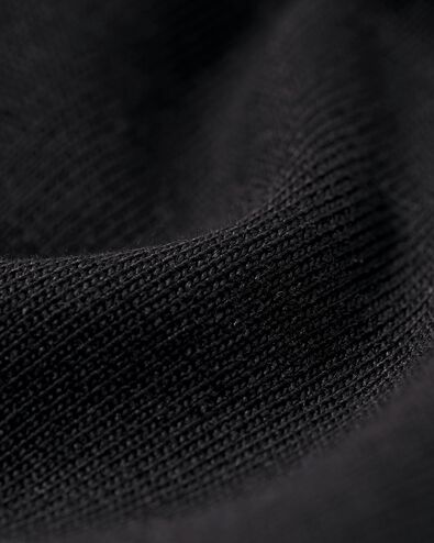 heren T-shirt  zwart zwart - 2101920BLACK - HEMA