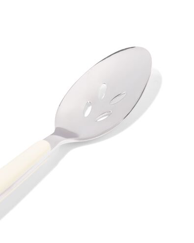 tapaslepels met gaatje rvs - 2 stuks - 9906024 - HEMA