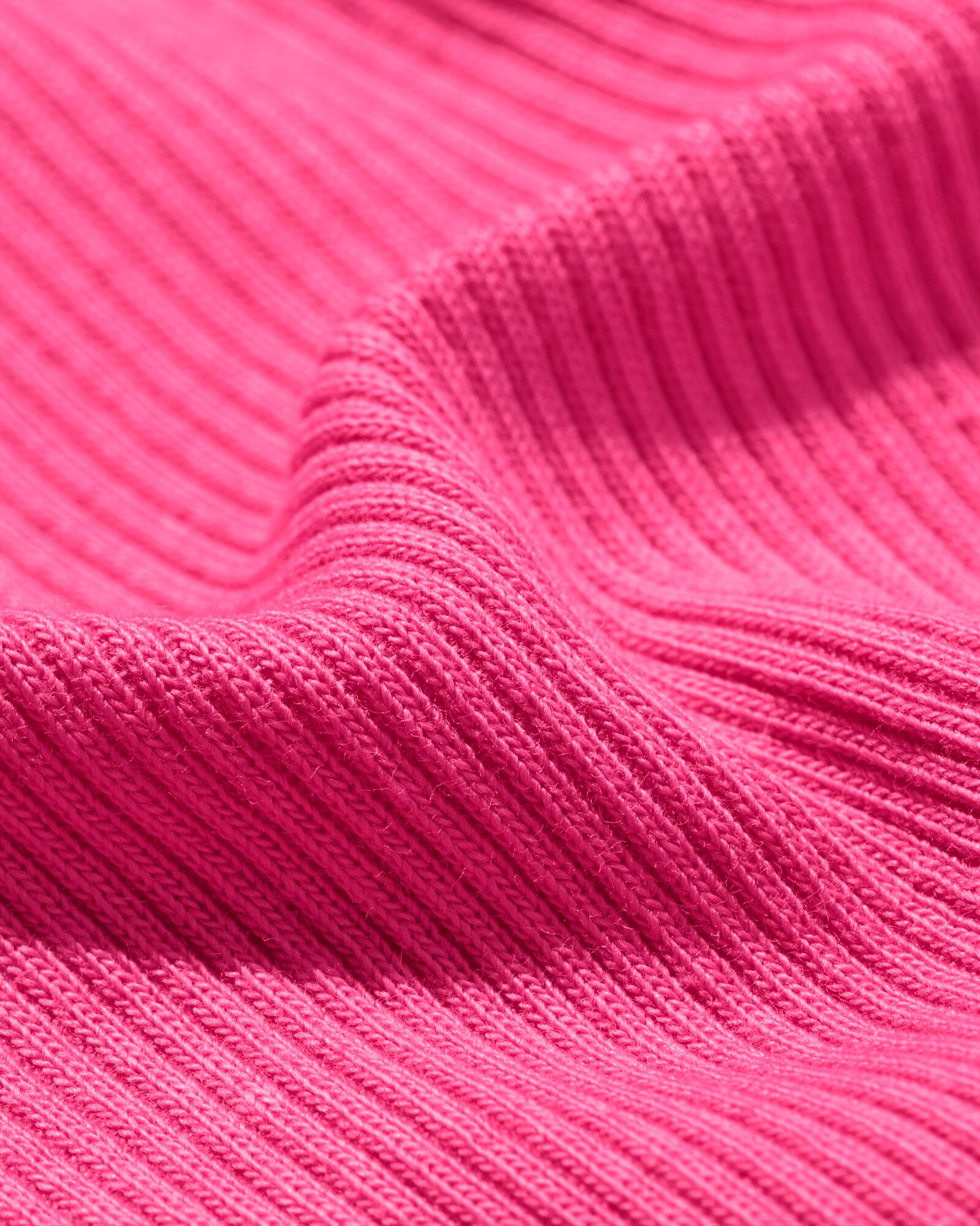 Baby-T-Shirt gerippt knallrosa knallrosa - 33000380BRIGHTPINK - HEMA