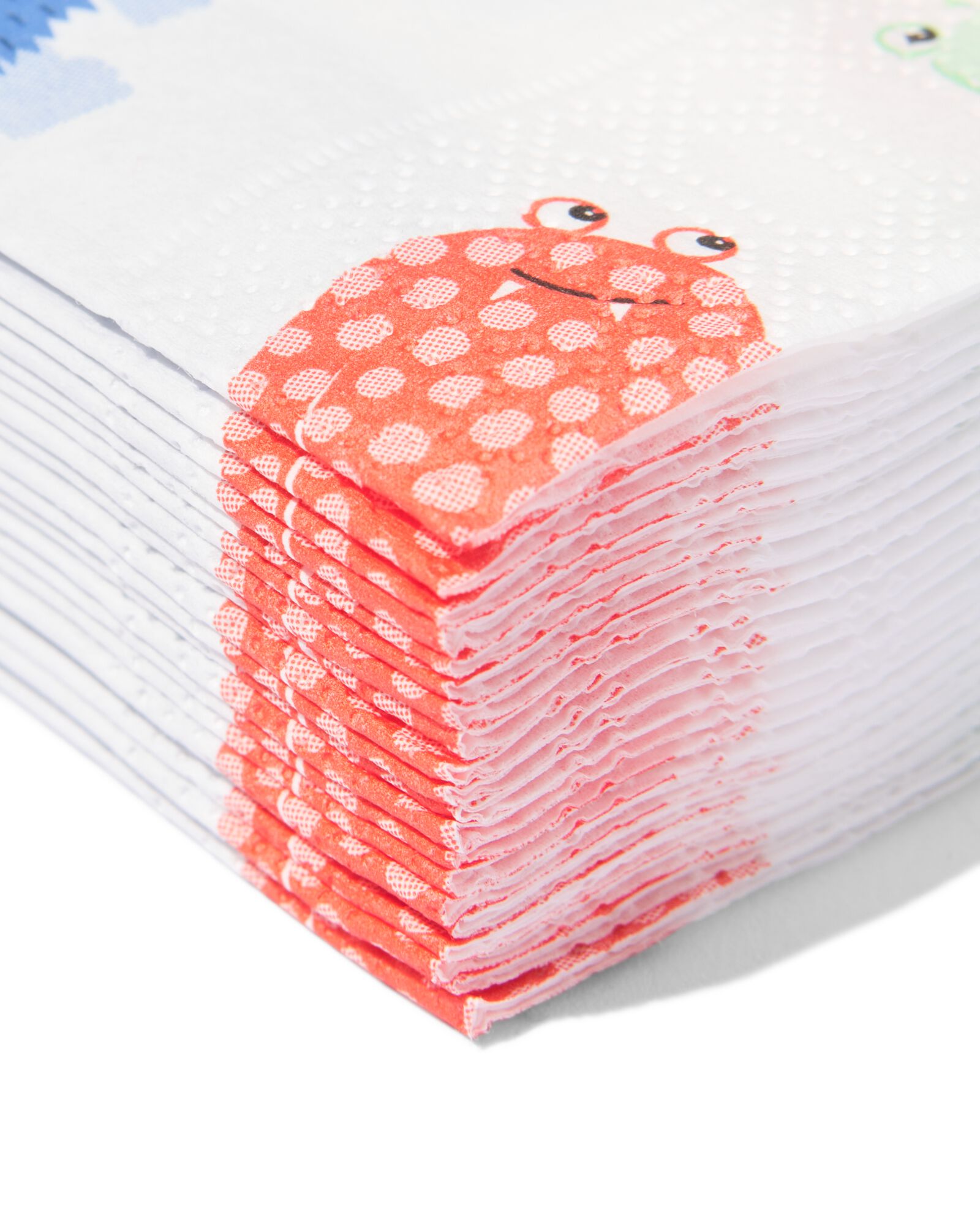 serviettes 24x24cm monstre - 20 pi&egrave;ces - 14250339 - HEMA