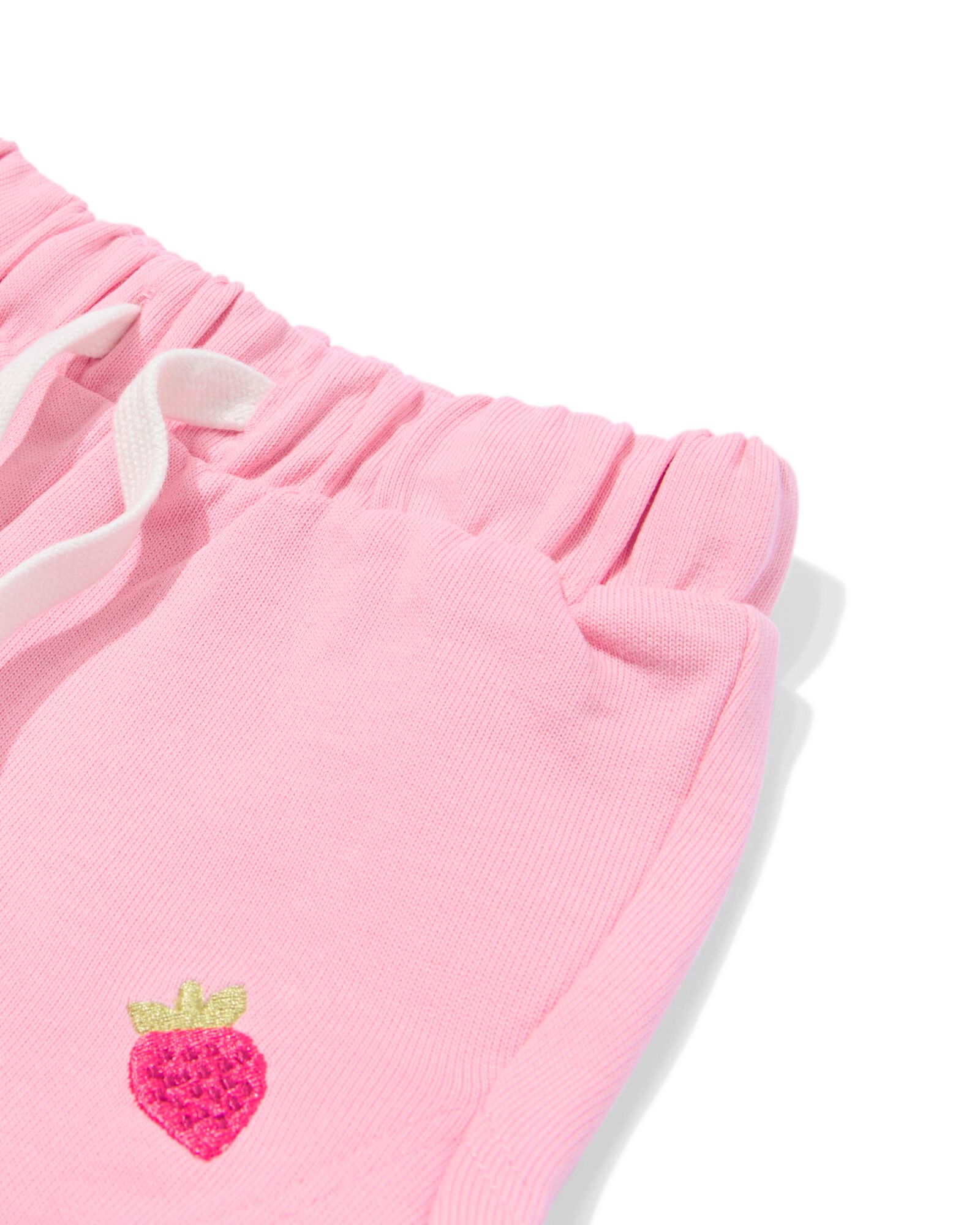 Baby-Shorts, bequeme Passform, gestreift &ndash; 2 St&uuml;ck rosa rosa - 33095670PINK - HEMA