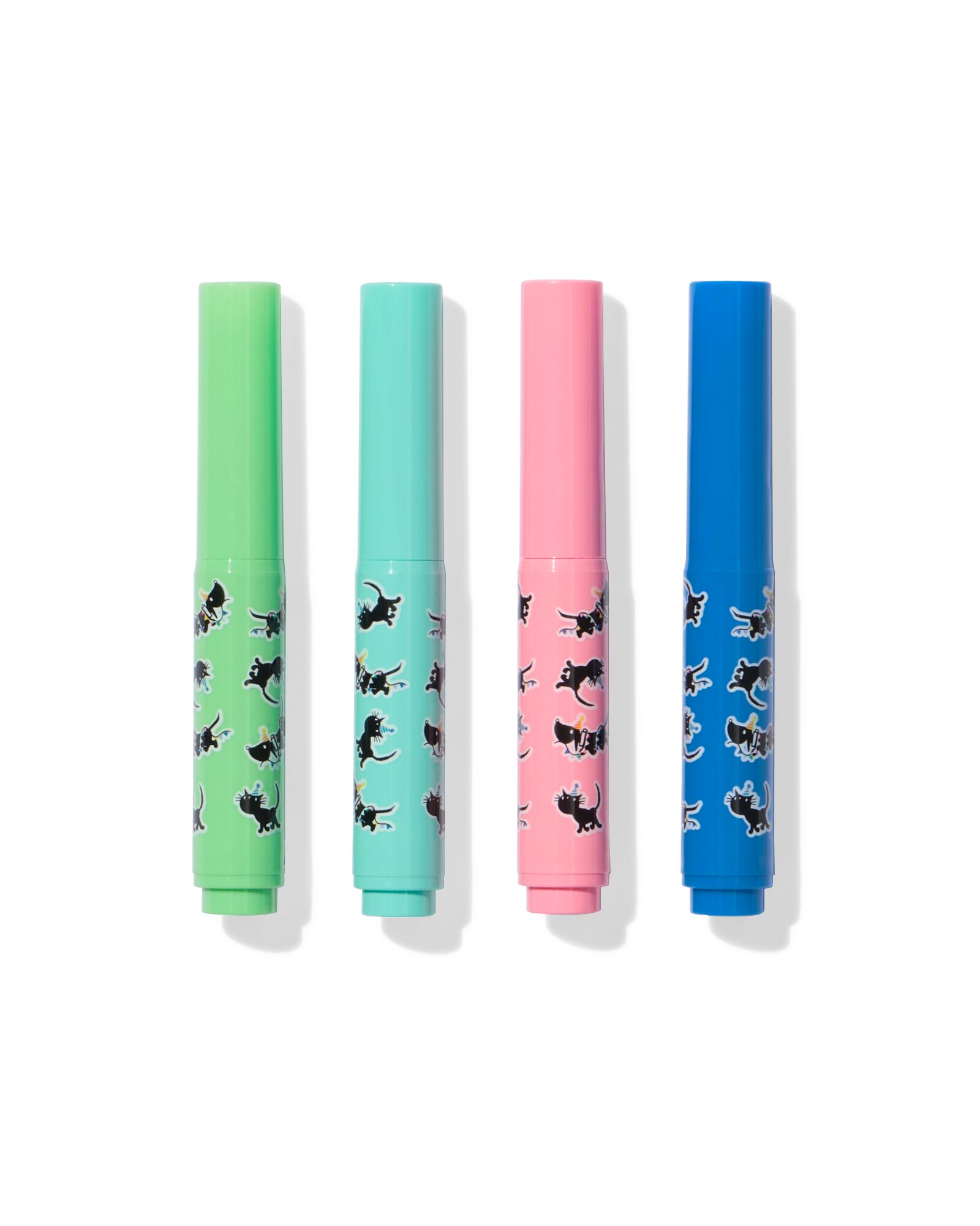 marqueurs &agrave; distribuer Takkie et Siepie - 4 pi&egrave;ces - 14250426 - HEMA