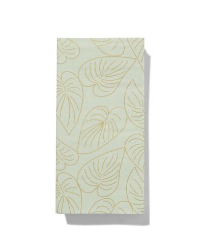 serviettes botanique 40x40cm - lot de 12 - 14250230 - HEMA