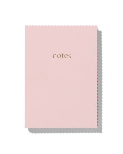 carnet A5 rose - 14130229 - HEMA
