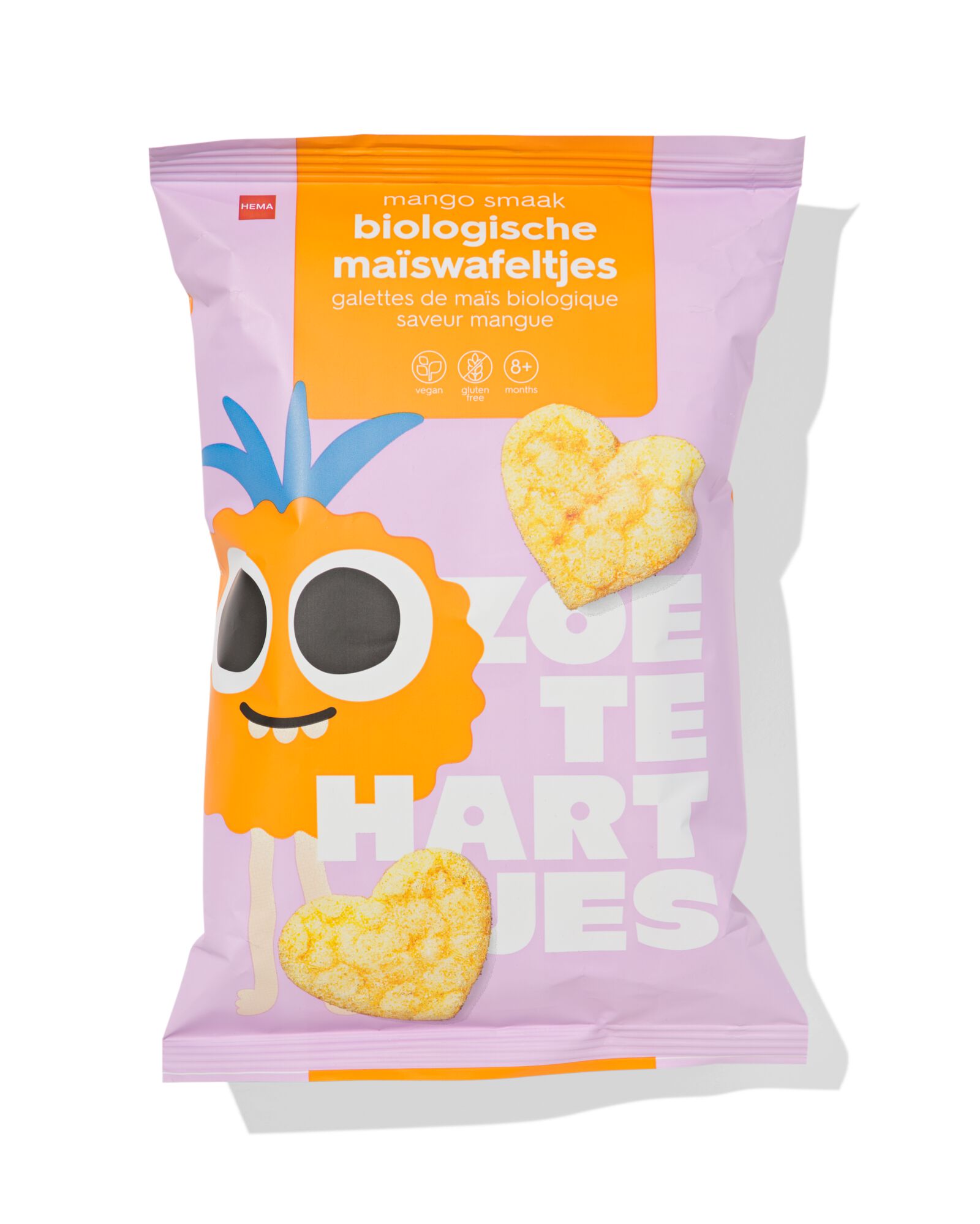gaufrettes de maïs bio mangue 30 g - 10250038 - HEMA