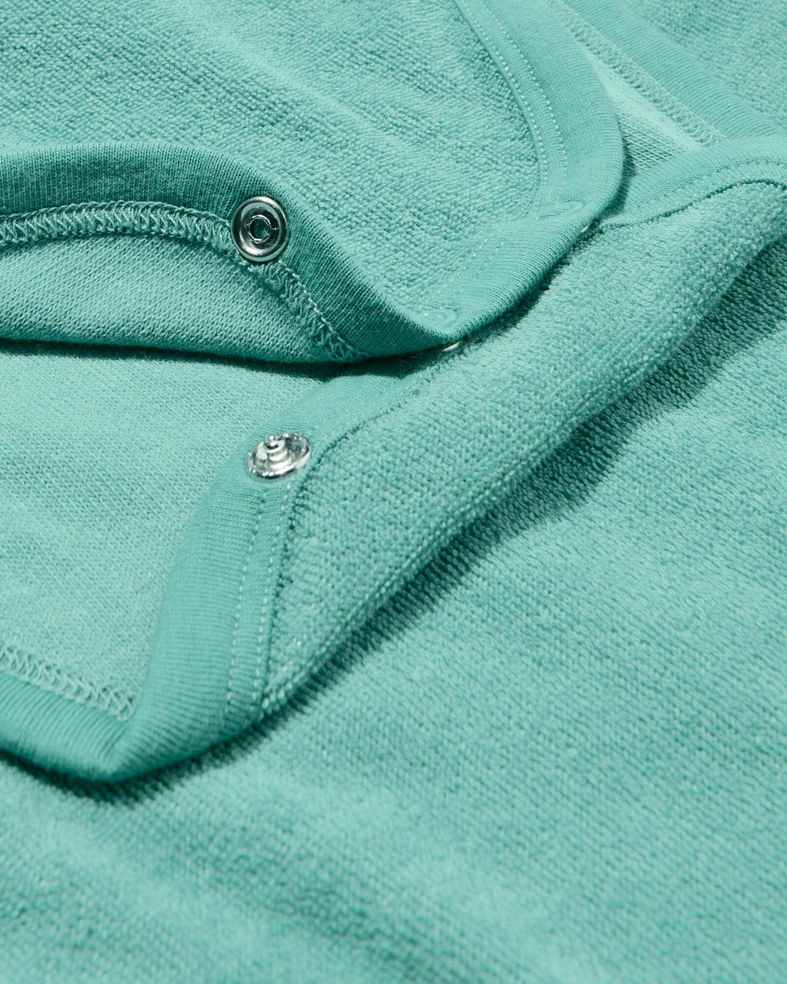 body katoen met stretch  groen - 33397440GREEN - HEMA