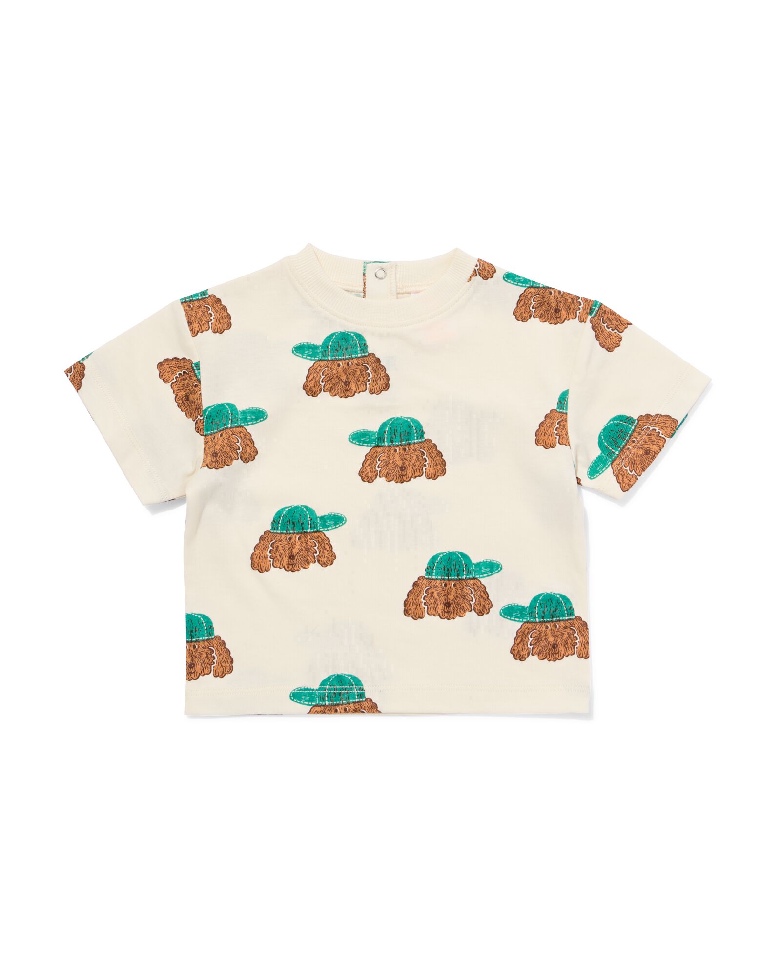 t-shirt b&eacute;b&eacute; jersey chiens blanc cass&eacute; blanc cass&eacute; - 33187040OFFWHITE - HEMA