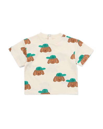t-shirt b&eacute;b&eacute; jersey chiens blanc cass&eacute; blanc cass&eacute; - 33187040OFFWHITE - HEMA