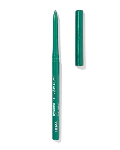 eyeliner anti-traces waterproof m&eacute;tallique vert - 11210198 - HEMA