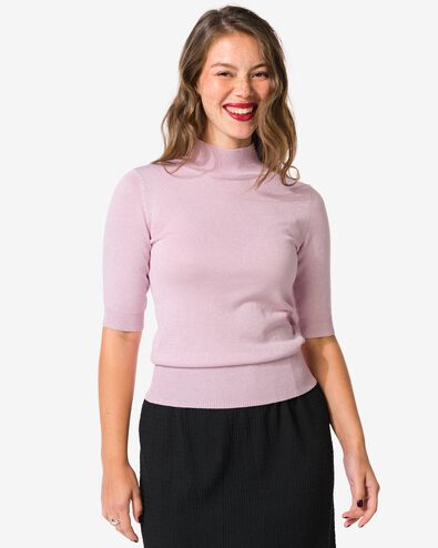 dames top Lily glitter roze - 36205770PINK - HEMA