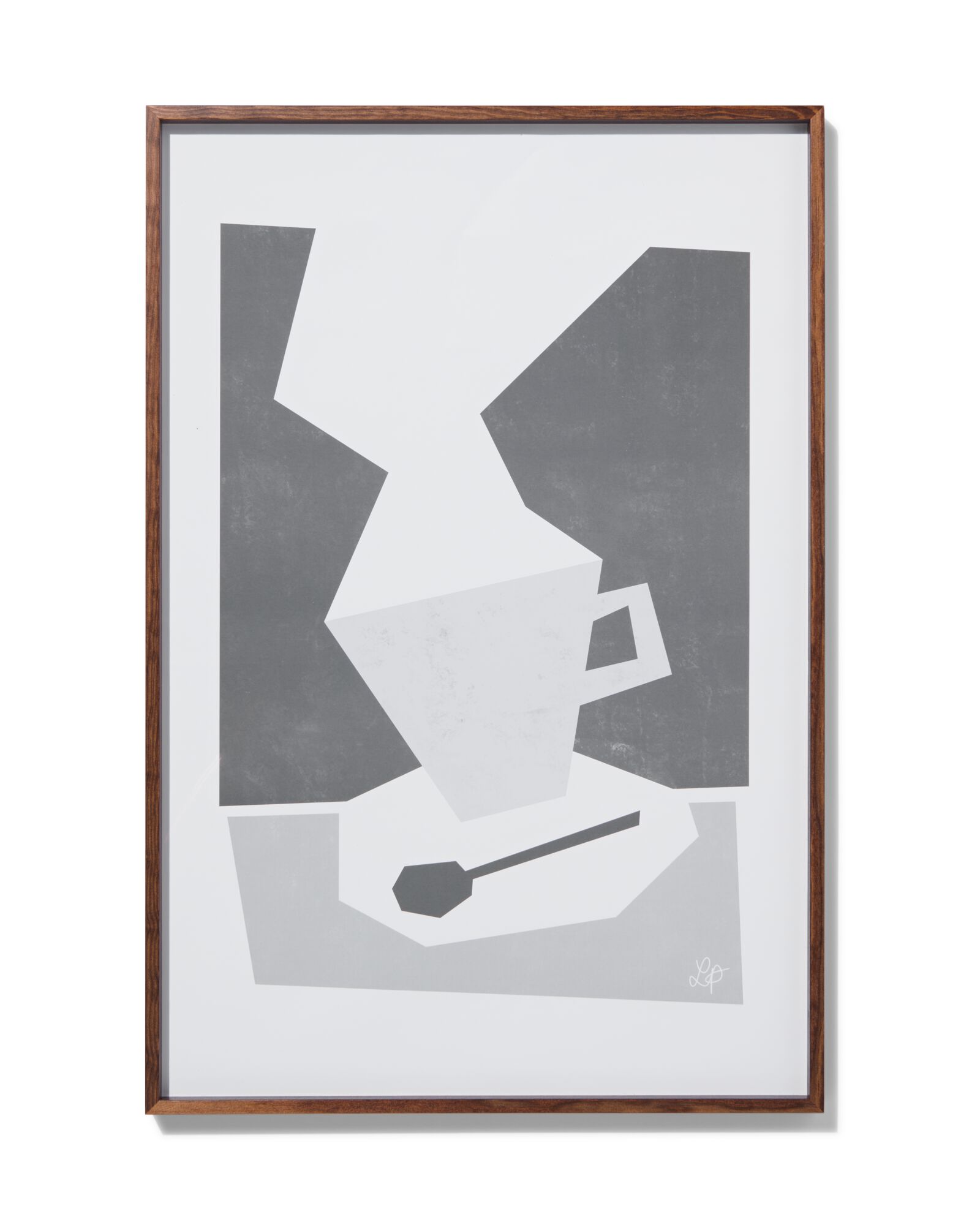 cadre photo noyer massif 40x60 40 x 60 bois - 13622045 - HEMA