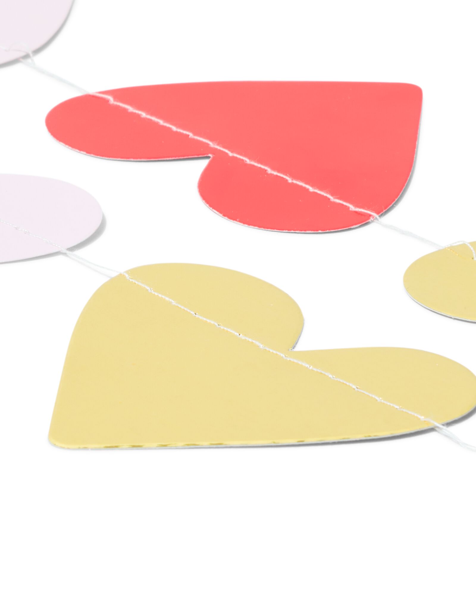 Girlande 2 m, Herz - 14250051 - HEMA