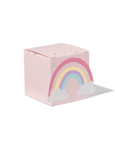 bo&icirc;tes cadeaux pliantes 13x12,5x2cm papier princesse - 6 pi&egrave;ces - 14700693 - HEMA