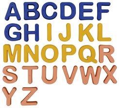 zandvormen alfabet - 15870034 - HEMA