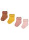 4 paires de chaussettes bébé rose rose - 1000015032 - HEMA