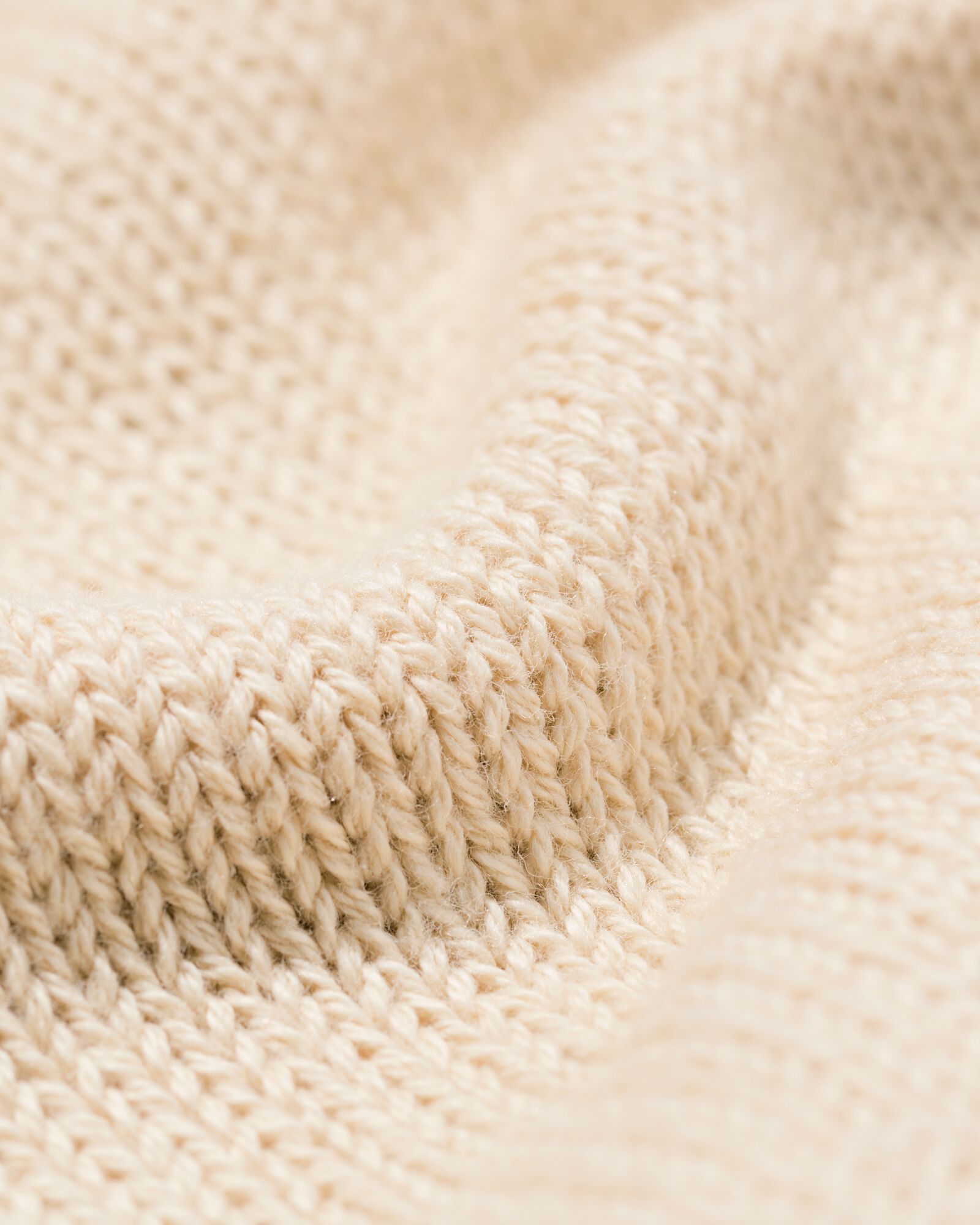 Grobstrick-Kinderjacke mit R&uuml;schen ecru ecru - 30838008ECRU - HEMA