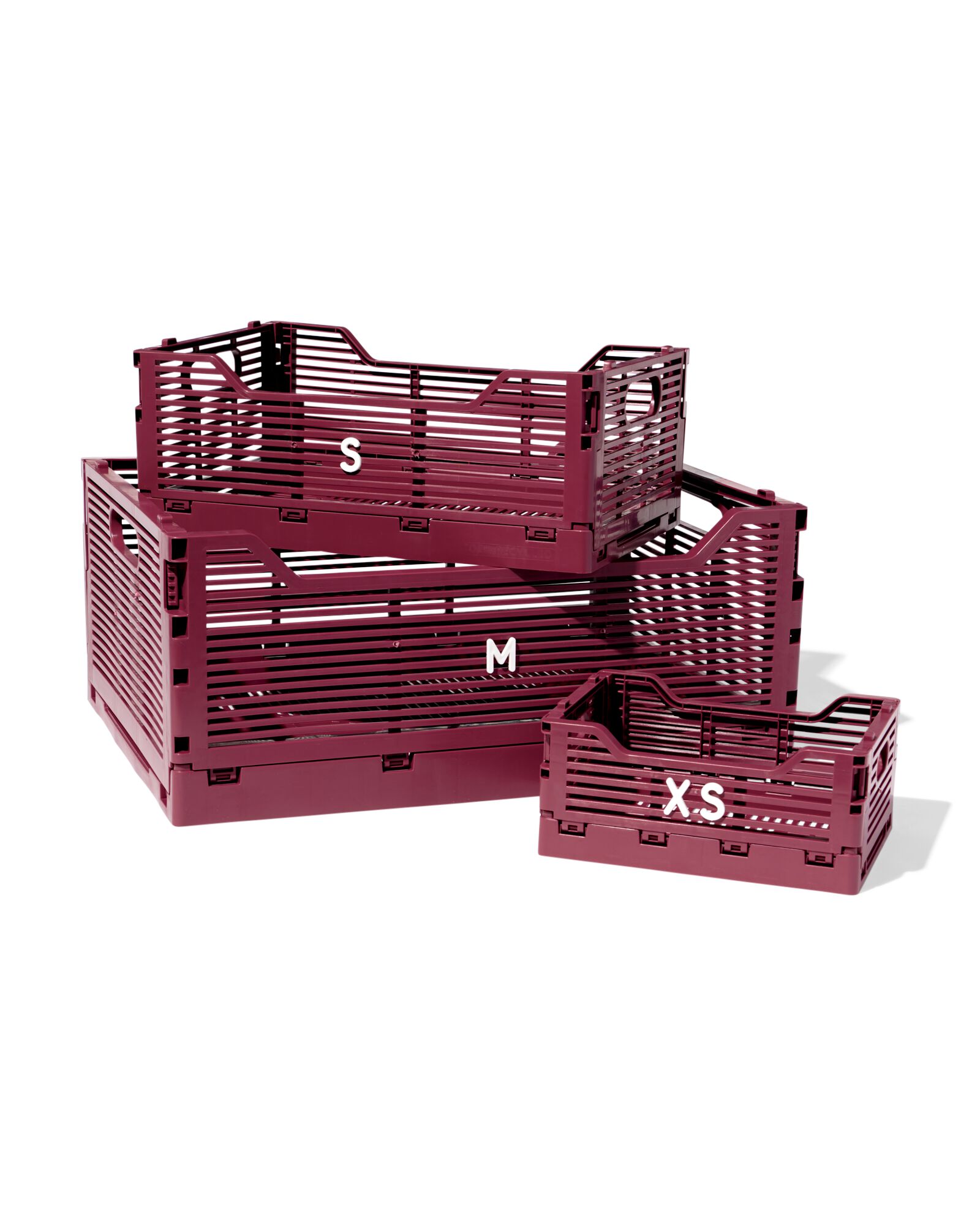 klapkrat letterbord recycled bordeauxrood bordeauxrood - 2000000451 - HEMA