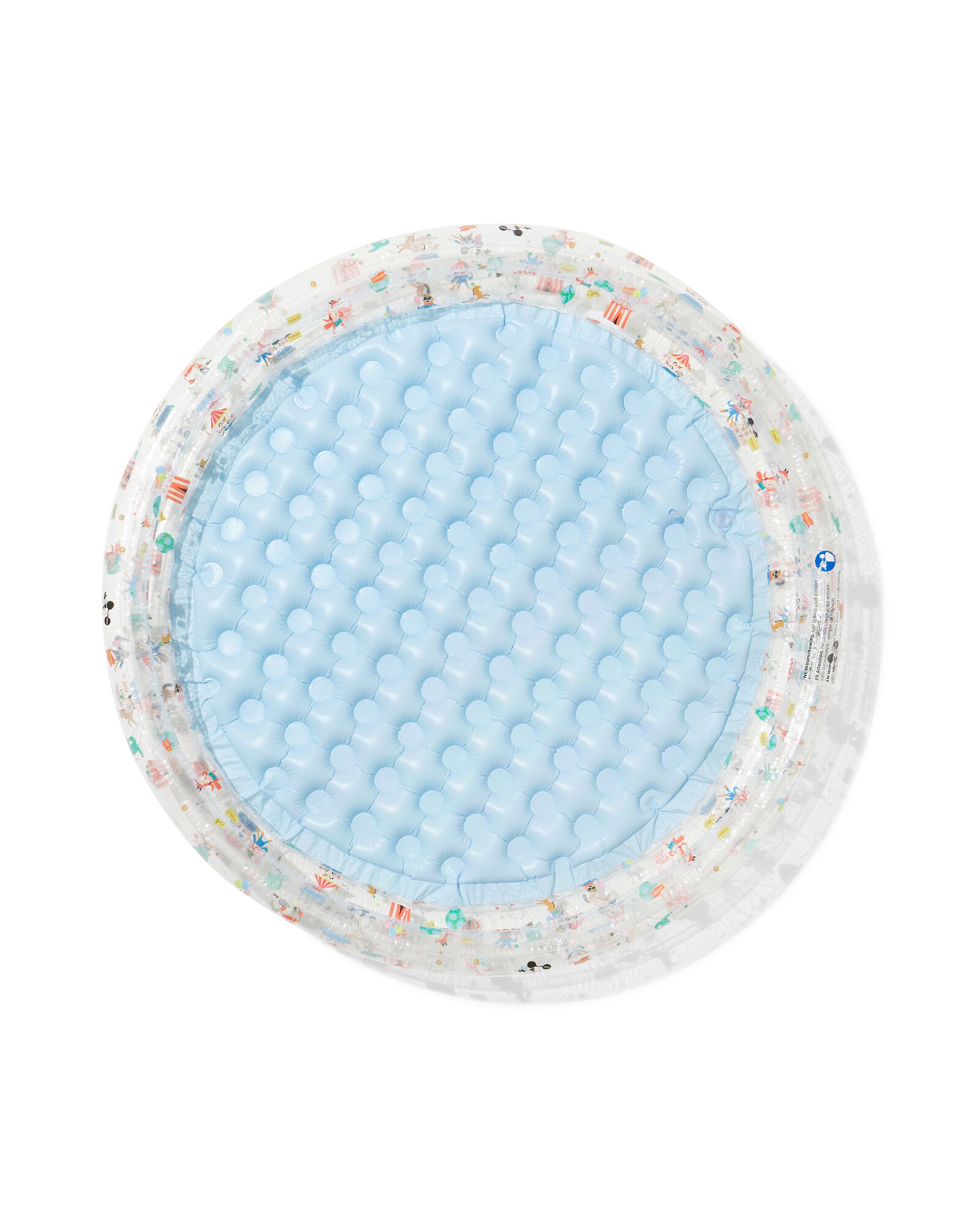 piscine enfant gonflable avec fond gonflable et bouchon de vidange &Oslash; 150 cm - 15800082 - HEMA