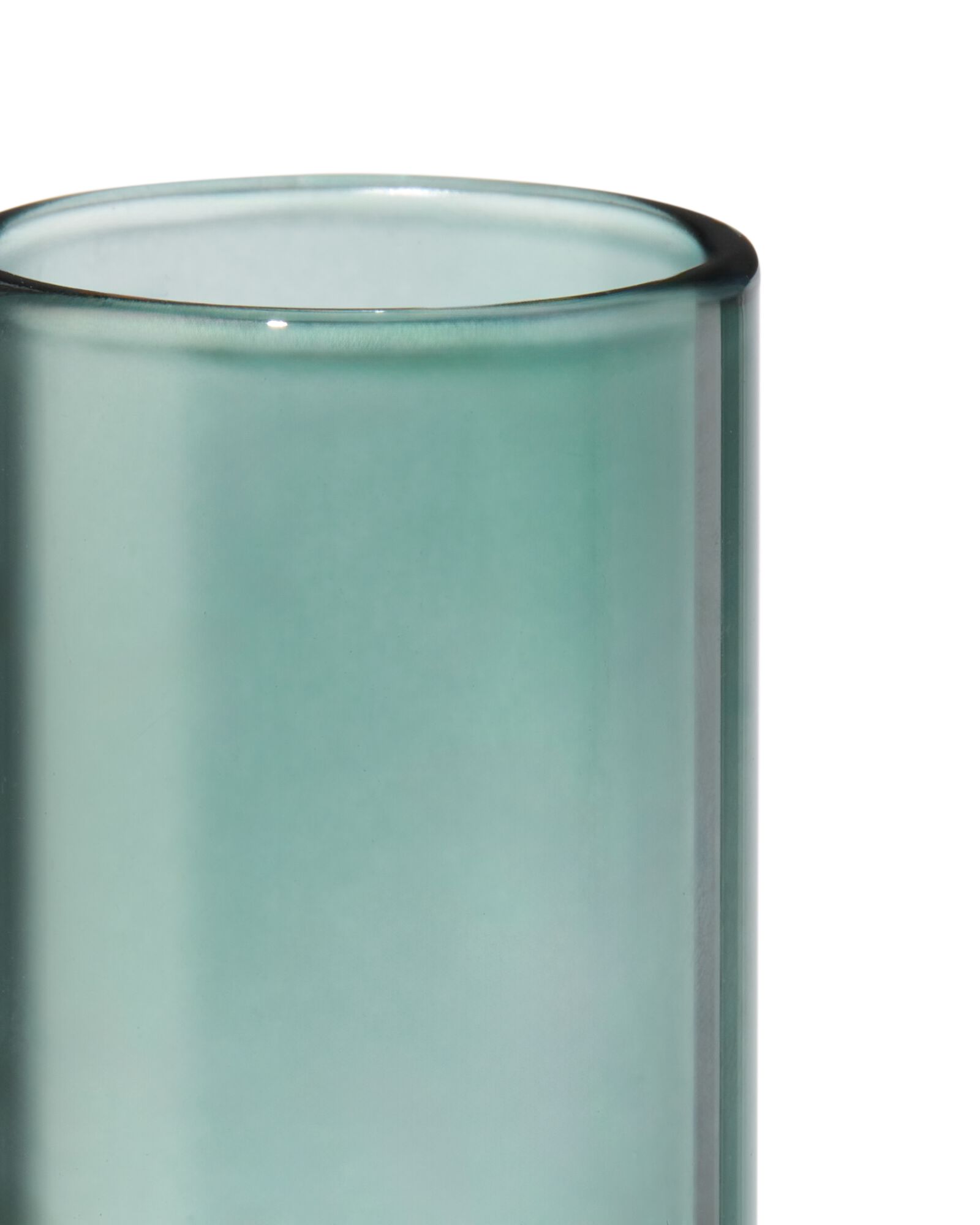 bougeoir M verre vert - 13324093 - HEMA