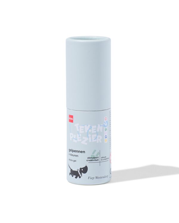 Takkie en Siepie mini gelpen - 4 stuks - 15900477 - HEMA