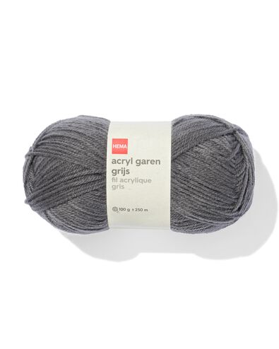 fil acrylique gris 100g 250m - 60760022 - HEMA