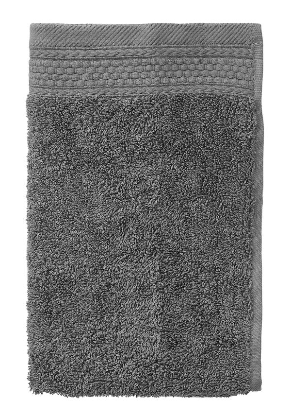 G&auml;stetuch - 30x55cm - Hotelqualit&auml;t - dunkelgrau - 5205015 - HEMA