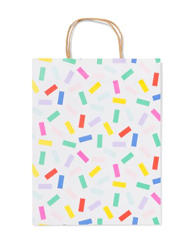 sac cadeau L confetti - 14793266 - HEMA